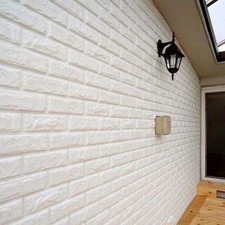 Xốp dán tường giả gạch 3D