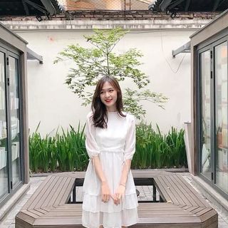 Đầm Voan Babydoll 3 tầng