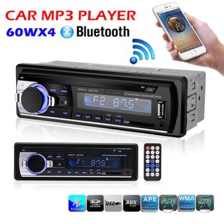 Combo Máy Nghe Nhạc MP3 Nguồn 12V Model 520BT và USB có sẵn nhạc tiếng MP3 16Gb cho ô tô giá sỉ