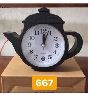 Đồng hồ để bàn hình Ấm Trà