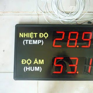Đồng hồ nhiệt độ - Độ ẩm 5x7cm - Hà Nội