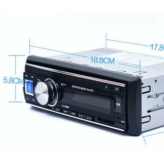 Máy Nghe Nhạc MP3 Bluetooth Cho Ô Tô Tải MP3-1068 Nguồn 24V