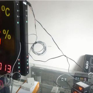 Đồng hồ Nhiệt độ - Độ ẩm - Giờ Phút - Ngày Tháng Năm