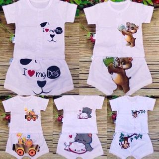 Set 5 bộ tay cộc cho bé
