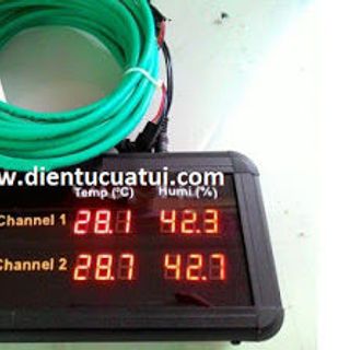 Đo Nhiệt độ - Độ ẩm 2 Kênh giá sỉ