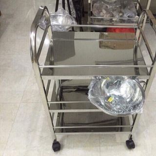 XE ĐẨY GỖ TRẮNG/ NÂU XE ĐẨY INOX XE ĐẨY GỖ CÓ BÁT