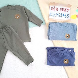 Tay Dài trơn Thêu Logo Gấu