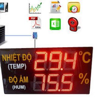 Hệ thống giám sát Nhiệt độ - Độ ẩm - TCP/IP