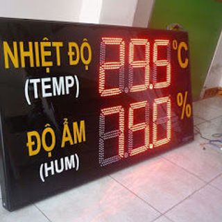 Hệ thống giám sát Nhiệt độ - Độ ẩm - TCP/IP