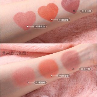 Má Hồng Dạng Kem Hình Tim XiXi 520 Blusher Hàng Nội Địa Trung Cao Cấp NoD326 - Shoptido