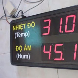 Đồng hồ Nhiệt độ - Độ ẩm 5x7 Mini