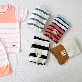 Tay Cộc Kẻ Sọc cho bé