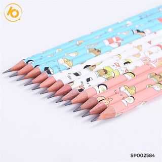 Bút chì gỗ HB Sushi Cartoon - Hộp 12c
