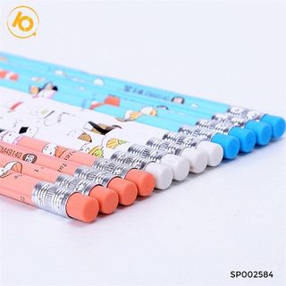 Bút chì gỗ HB Sushi Cartoon - Hộp 12c