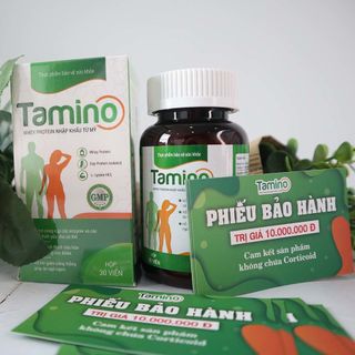 Viên uống tăng cân Tamino bổ sung hợp chất Whey Protein hộp 30 viên