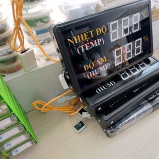 Đồng hồ led Giám Sát Nhiệt độ - Độ ẩm Giao tiếp máy tính