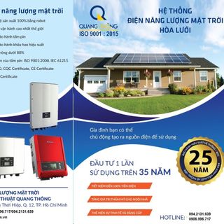 CUNG CẤP THI CÔNG HỆ THỐNG NĂNG LƯỢNG MẶT TRỜI HÒA LƯỚI 3KW5KW10KW15KW