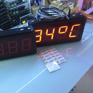 Đồng hồ led đo nhiệt độ môi trường