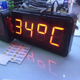 Đồng hồ led đo nhiệt độ môi trường