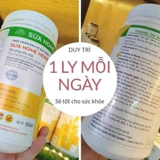 Sữa nghệ Hera 500g - Món quà sức khỏe và sắc đẹp