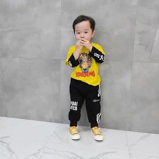 Bộ cọp dài tay bé trai giá sỉ tphcm