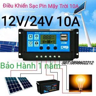 Điều khiển sạc pin mặt trời 10A
