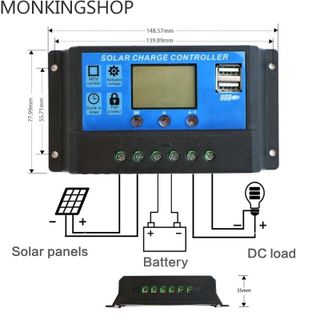 Điều khiển sạc pin mặt trời 10A