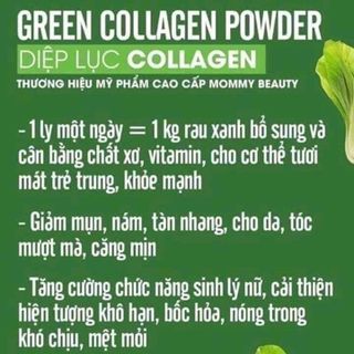 Collagen diệp lục giá sỉ