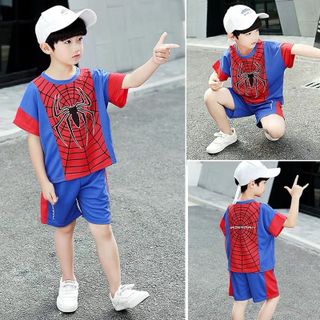 Bộ thun nhện cho bé trai giá sỉ tphcm