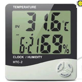 Đồng Hồ Đo Nhiệt Độ Và Độ Ẩm HTC-2