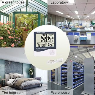 Đồng hồ đo nhiệt độ và độ ẩm - 2 Kênh HTC-2