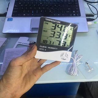 Đồng hồ đo nhiệt độ và độ ẩm - 2 Kênh HTC-2