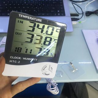 Đồng hồ đo nhiệt độ và độ ẩm - 2 Kênh HTC-2
