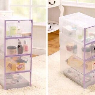 hộp đựng giày dép gấp gọn thông minh