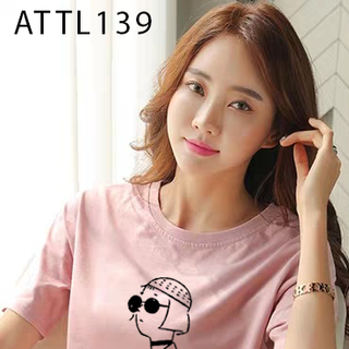 ÁO THUN NỮTAY LỠ IN HÌNH VẼ CÔ GÁI TÓC NGẮN CỰC HOT FREE SIZE -ATTL139