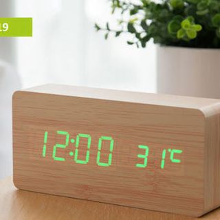 Đồng hồ để bàn led - Hình chữ nhật mini đẹp