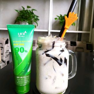 Kem dưỡng trắng da chống nắng nha đam Uni Beautiful