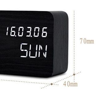 Đồng hồ báo thức led để bàn trang trí - Quà tặng