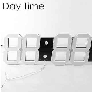 Đồng hồ led treo tường 3D siêu lớn 6 số
