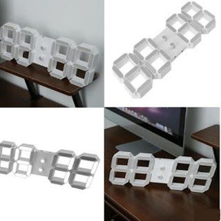 Đồng hồ treo tường led hiện đại trang trí nội thất - Nhà thông minh