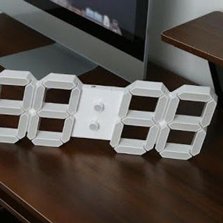 Đồng hồ treo tường led hiện đại trang trí nội thất - Nhà thông minh