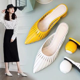 Dép cao gót sục đế bầu