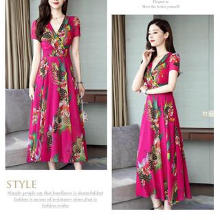 ĐẦM XOÀ HOẠ TIẾT CAO CẤP