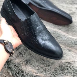 giày nam da bò đế caohàng ảnh thật
