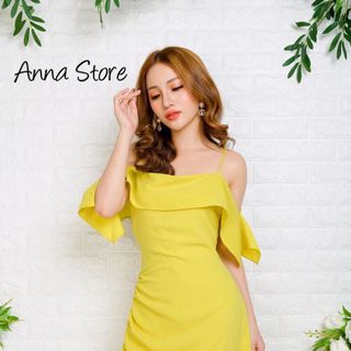 Đầm Dự Tiệc Thiết Kế Rớt Vai