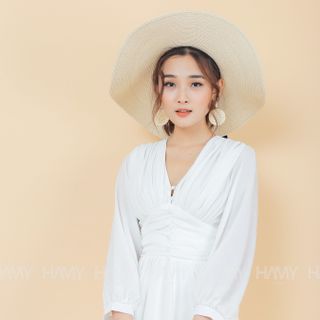 Đầm Dự Tiệc Cổ V Dáng Dài