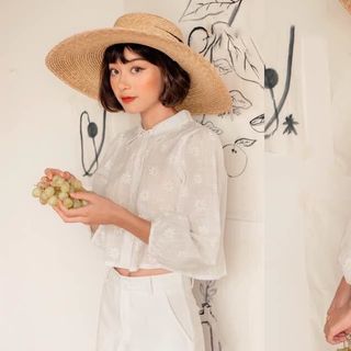 Áo Sơ Mi Phom Croptop