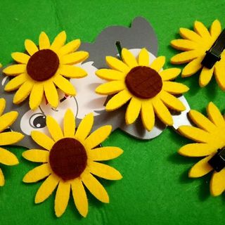 kẹp tóc hoa cúc mẫu y hình