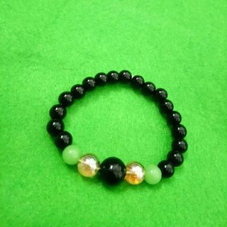 chuỗi đeo tay phong thủy hạt đá 8limix hạt