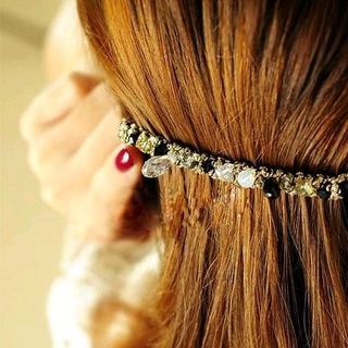 kẹp tóc đính hạt mẫu mới nhất